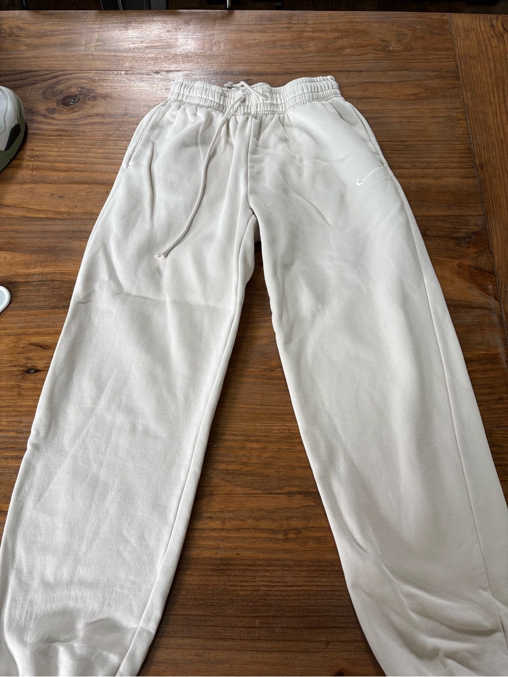 Nike Cream/Off-White Women's Jogger Sweatpants OVERSIZED